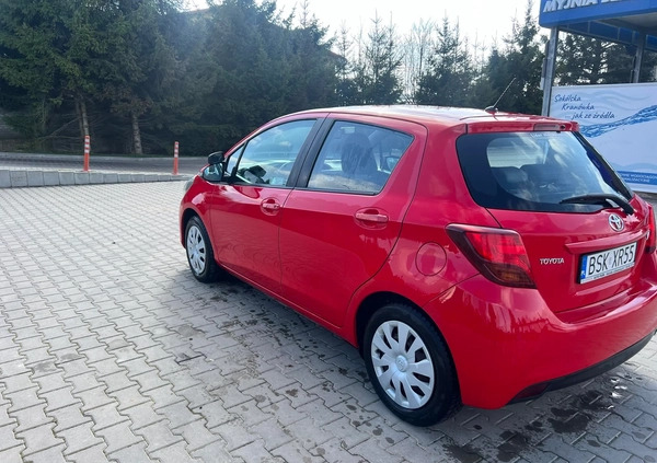 Toyota Yaris cena 27900 przebieg: 288000, rok produkcji 2017 z Sokółka małe 67